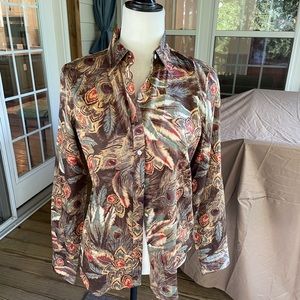 Ralph Lauren feather button down shirt